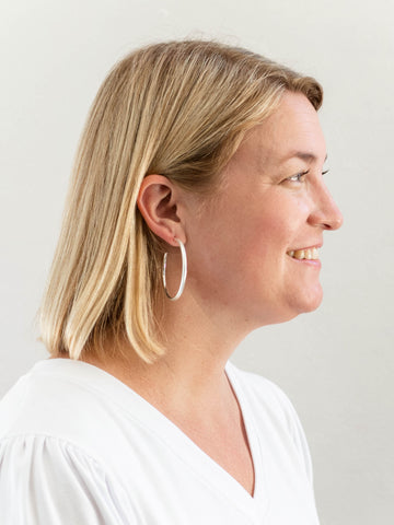 Stella Hoop Earrings by Michelle McDowell